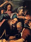 Rembrandt Christ Driving The Money Changers From The Temple
